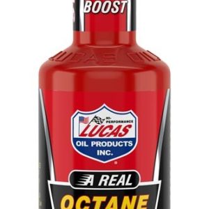 Lucas Oil Octane Booster, Use to Reduce Knocks and Pings/ Cleans Fuel Injectors/ Safe for Turbos/ Oxygen Sensors/ Catalytic Converters – 10026