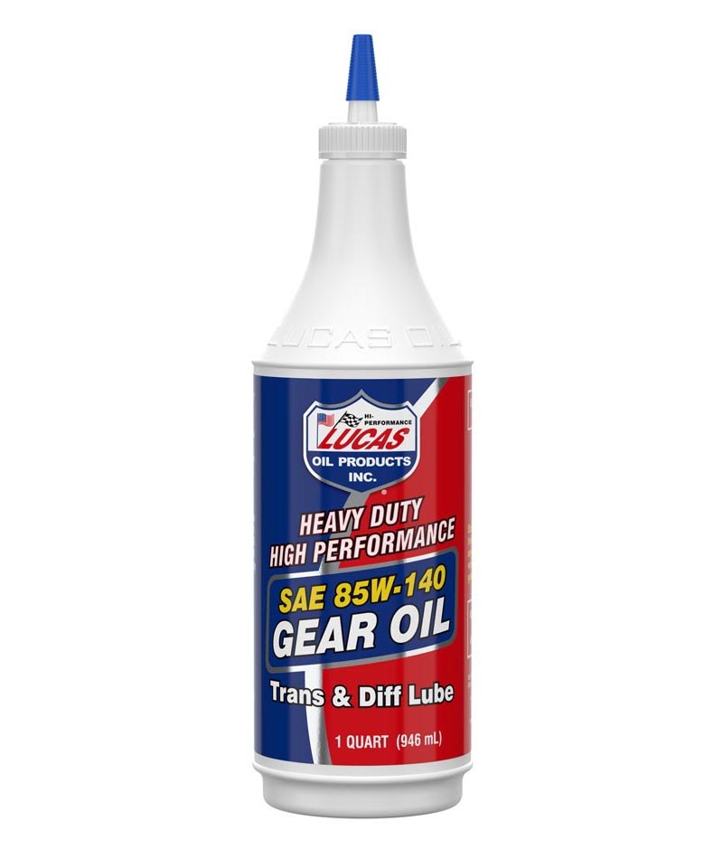 Lucas Oil Gear Oil, Single, 1 Quart Bottle, 85W-140 – 10042