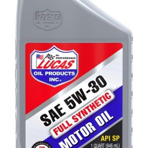 Lucas Oil Oil, SAE 5W-30, Synthetic, 1 Quart Bottle, Single – 10049
