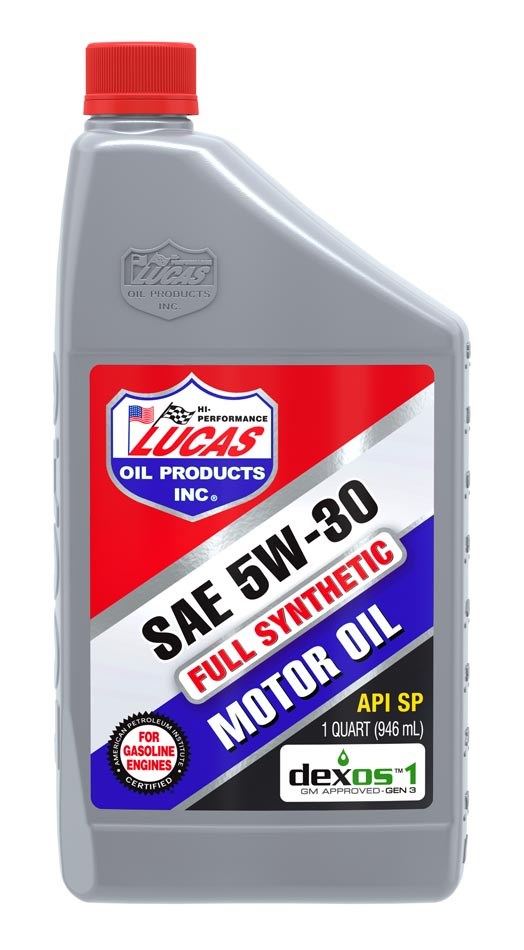 Lucas Oil Oil, SAE 5W-30, Synthetic, 1 Quart Bottle, Single – 10049