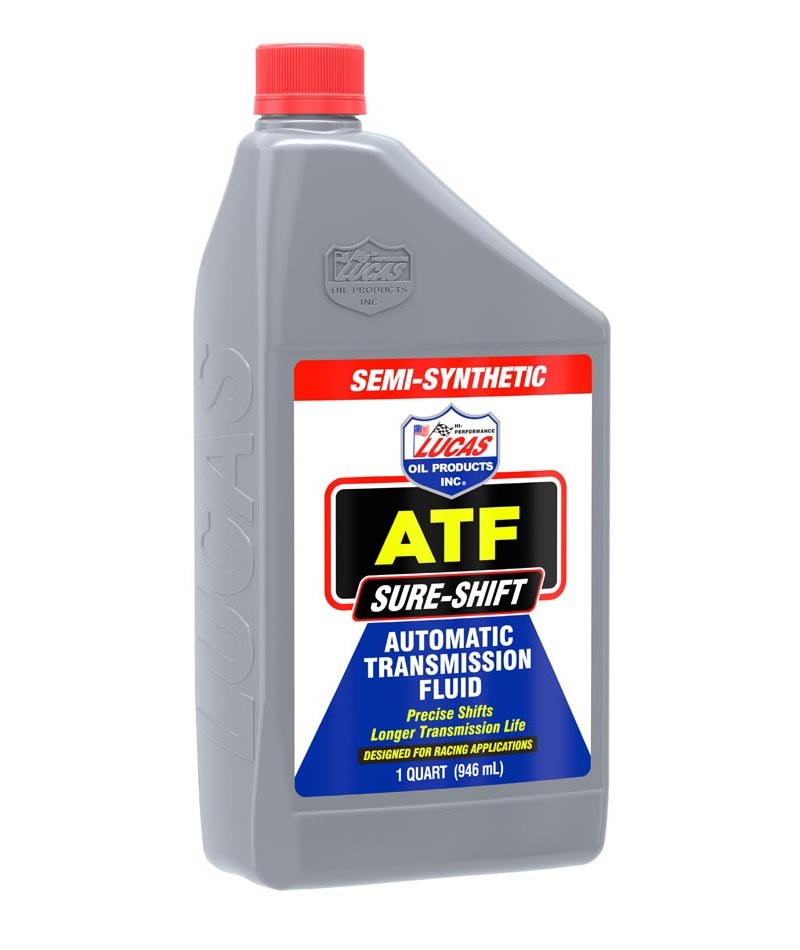 Lucas Oil Auto Trans Fluid, Semi Synthetic, 1 Quart Bottle, Single – 10052