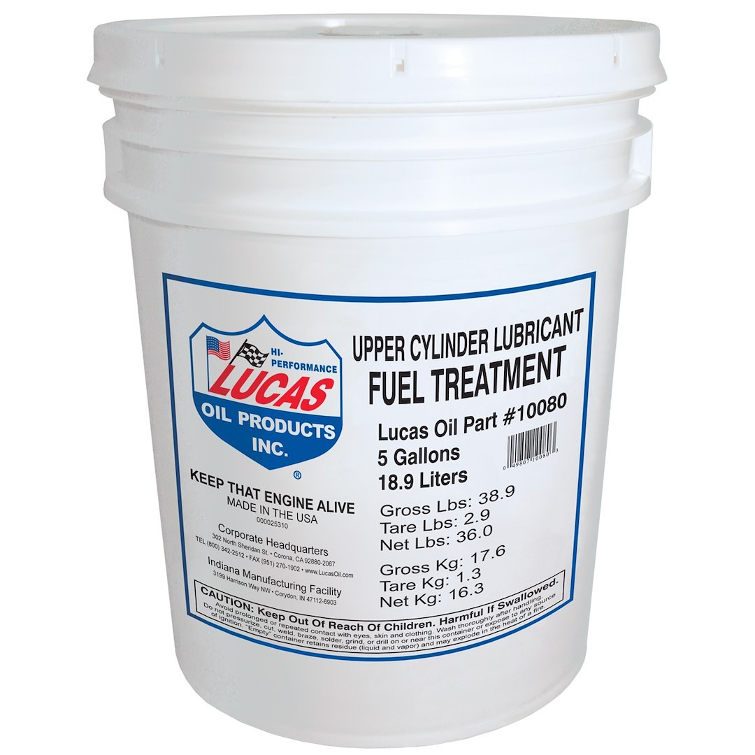 Lucas Oil Fuel Additive, For Diesel or Gas, Increase Fuel Economy/ Cleans and Lubricates Entire Fuel System – 10080