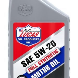 Lucas Oil Oil, SAE 5W-20, Synthetic, 1 Quart Bottle, Single – 10082
