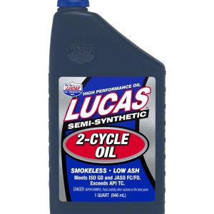 Lucas Oil Oil, SAE 20, Semi-Synthetic, 1 Quart Bottle, Single – 10110