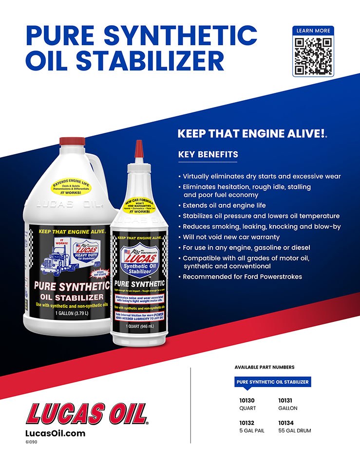 Lucas Oil Oil Additive, Use with Synthetic Oil, Greatly Reduces Friction/ Improving Vehicle Performance and Fuel Economy, 1 Gallon Jug, Single – 10131