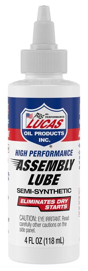 Lucas Oil Assembly Lube, 4 Ounce Bottle, Dissolves IN Oil – 10152