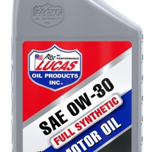 Lucas Oil Oil, SAE 0W-30, Synthetic, 1 Quart Bottle, Single – 10179