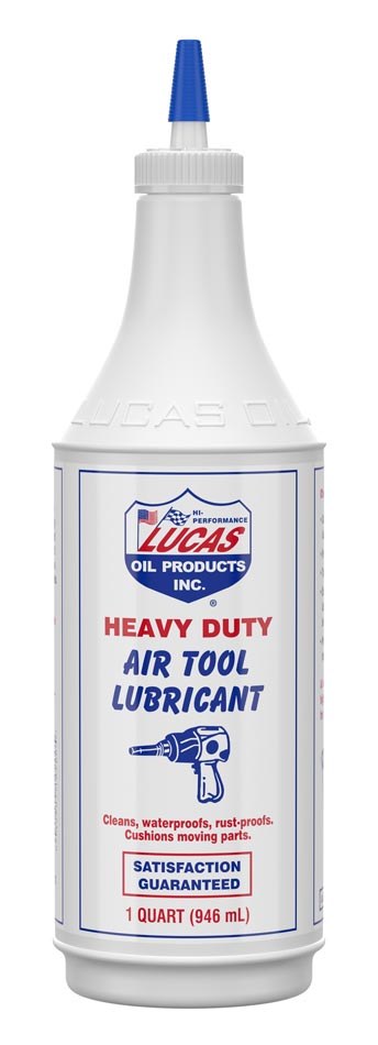 Lucas Oil Air Tool Oil, Use to Lubricate Air Tools Disperses Water, 1 Quart Bottle, Single – 10200
