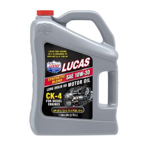 Lucas Oil Oil, SAE 10W30, Synthetic, CK-4, 1 Gallon Jug, Single – 10282