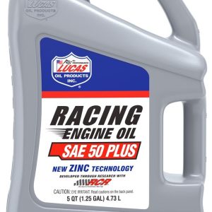 Lucas Oil Oil, SAE 50 Plus, 5 Quart Jug, Single – 10347