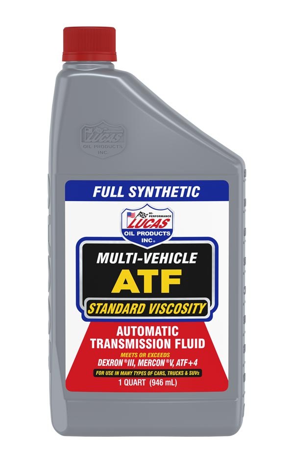 Lucas Oil Auto Trans Fluid, Multi-Vehicle, Semi Synthetic, 32 Ounce, Single – 10418