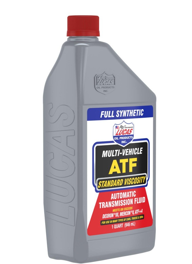Lucas Oil Auto Trans Fluid, Multi-Vehicle, Semi Synthetic, 32 Ounce, Single – 10418