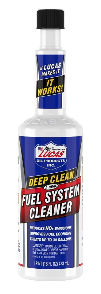 Lucas Oil Fuel System Cleaner, Deep Clean ™, Use to Clean the Entire Fuel System, 16 Ounce Bottle, Single – 10512