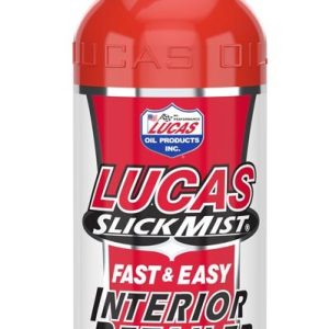 Lucas Oil Interior Cleaner, Slick Mist ®, Use on Rubber/ Plastic/ Leather/ Vinyl, Bubblegum Scent, 24 Ounce Spray Bottle – 10514