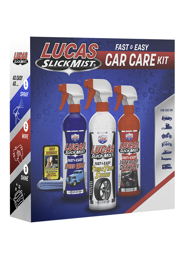 Lucas Oil Car Detailing Kit, Slick Mist ® – 10558