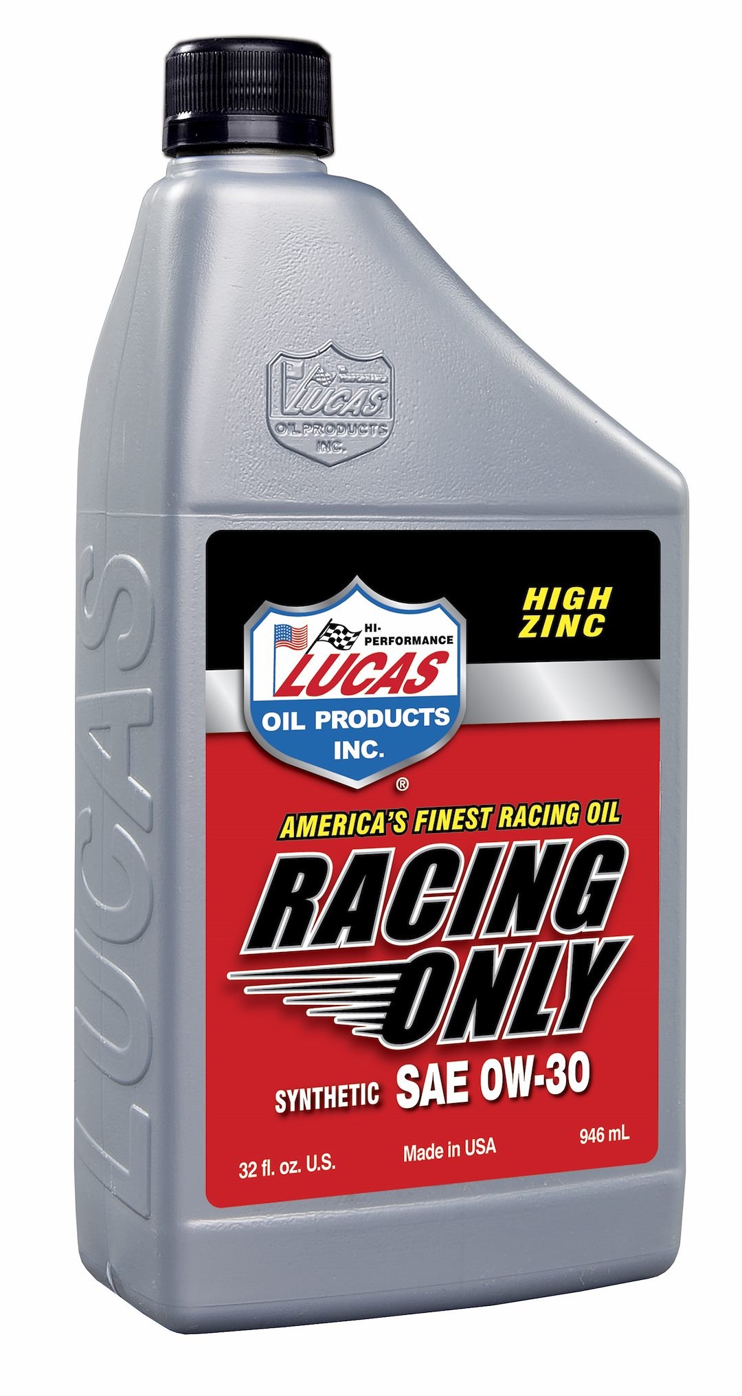Lucas Oil Oil, SAE 0W-30, Synthetic, 1 Quart Bottle, Single – 10605