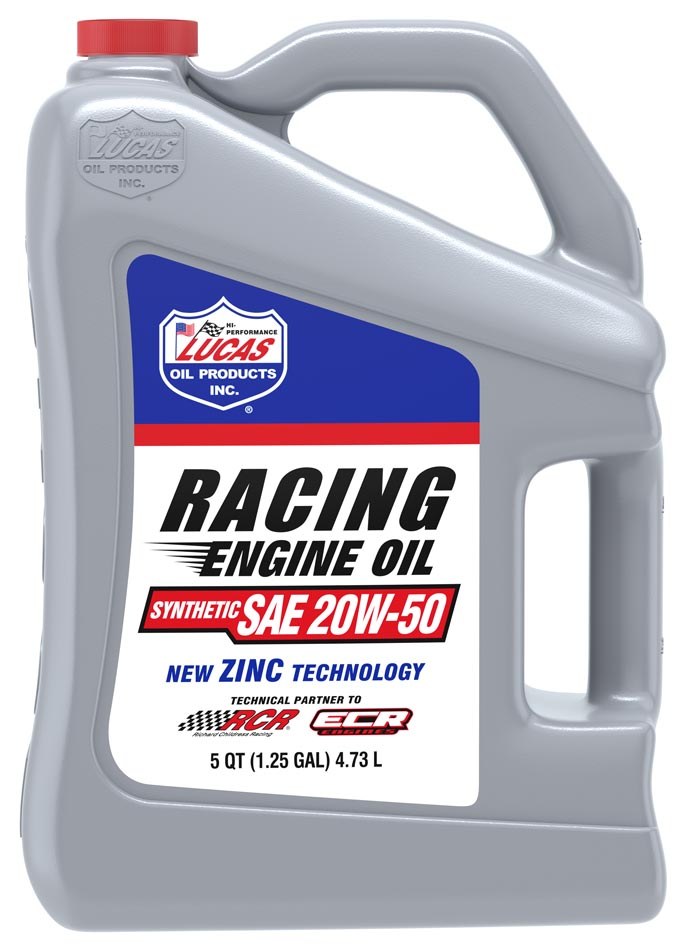 Lucas Oil Oil, SAE 20W-50, Synthetic, 5 Quart Jug, Single – 10616