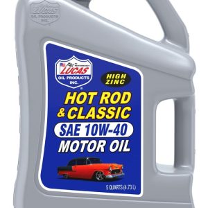 Lucas Oil Oil, SAE 10W40, 5 Quart Bottle, Single – 10683