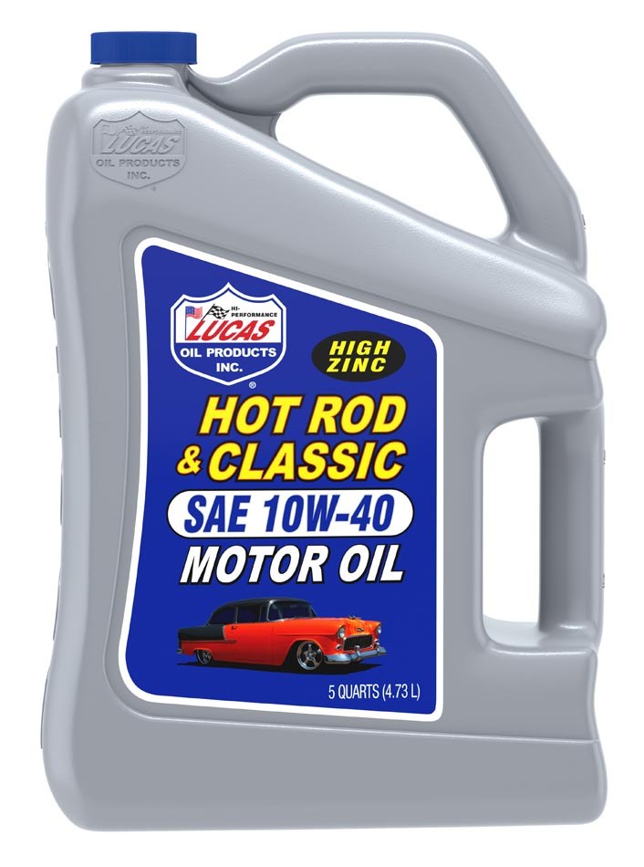 Lucas Oil Oil, SAE 10W40, 5 Quart Bottle, Single – 10683