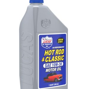 Lucas Oil Oil, SAE 10W-30, 1 Quart Bottle, Single – 10687