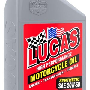 Lucas Oil Oil, SAE 20W-50, Synthetic, 1 Quart Bottle, Single – 10702
