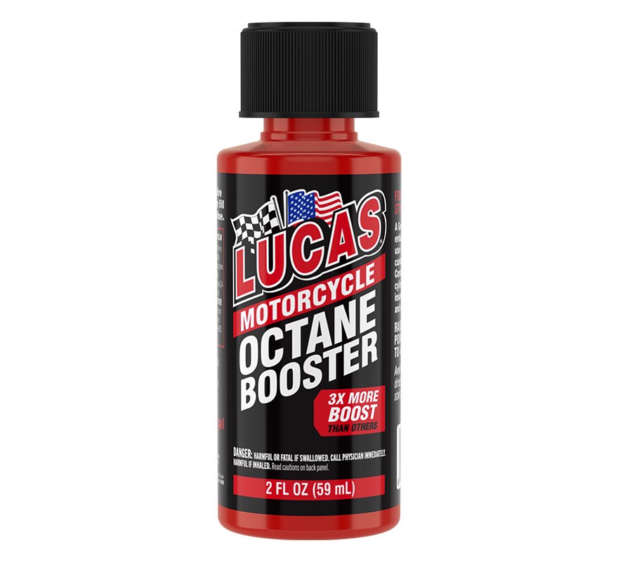 Lucas Oil Octane Booster, Use to Reduce Knocks/ Safe for Turbos/ Oxygen Sensors/ Catalytic Converters, 2 Ounce Bottle, Single – 10725