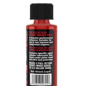 Lucas Oil Octane Booster, Use to Reduce Knocks/ Safe for Turbos/ Oxygen Sensors/ Catalytic Converters, 2 Ounce Bottle, Single – 10725
