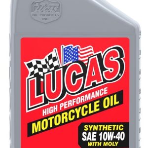 Lucas Oil Oil, SAE 10W40, Synthetic, 1 Quart Bottle, Single – 10777