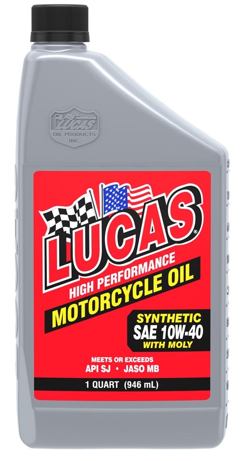 Lucas Oil Oil, SAE 10W40, Synthetic, 1 Quart Bottle, Single – 10777