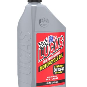 Lucas Oil Oil, SAE 10W40, Synthetic, 1 Quart Bottle, Single, High Performance – 10793