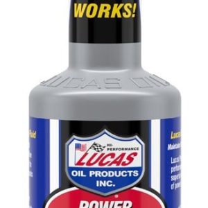 Lucas Oil Power Steering Fluid, Single, 12 Ounce Bottle – 10823