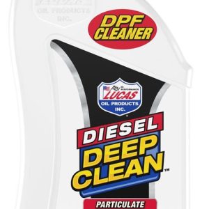 Lucas Oil Fuel Additive, Deep Clean ™, For Diesel, Particulate Filter Cleaner and Power Booster, Single, 64 Ounce Bottle – 10873