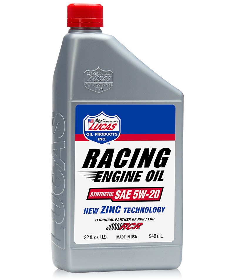 Lucas Oil Oil, SAE 5W-20, Synthetic, 1 Quart Bottle, Single, Racing Only – 10883