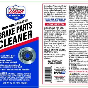 Lucas Oil Brake Cleaner, 14 Ounce Aerosol Can – 10906