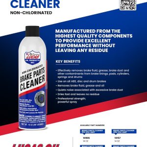 Lucas Oil Brake Cleaner, 14 Ounce Aerosol Can – 10906