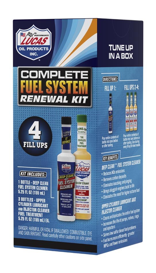 Lucas Oil Fuel System Cleaner, Use to Clean and Lubricates Entire Fuel System – 10966