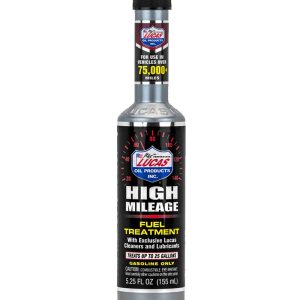 Lucas Oil Fuel Additive, For Gasoline, With Cleaners and Lubricants, Single, 5.25 Ounce Bottle, Treats Up to 25 Gallons – 10977
