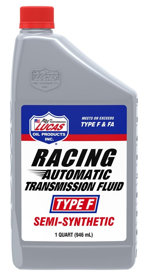 Lucas Oil Auto Trans Fluid, Type F, Semi-Synthetic, 1 Quart Bottle, Single – 11020