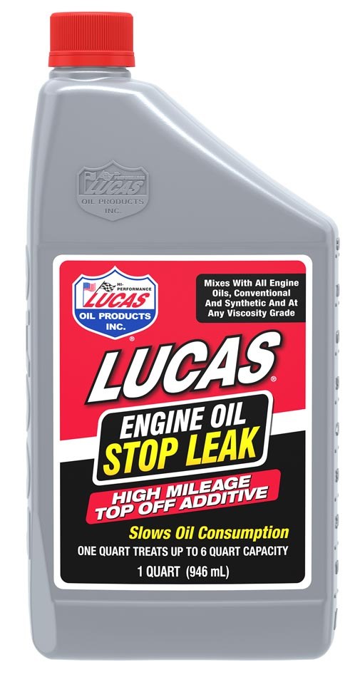 Lucas Oil Oil Additive, Used to Condition Hard and Shrunken Seals/ Gaskets, Conditions Seals/ O-Rings to Stop Oil Leaks, 1 Quart Bottle – 11100