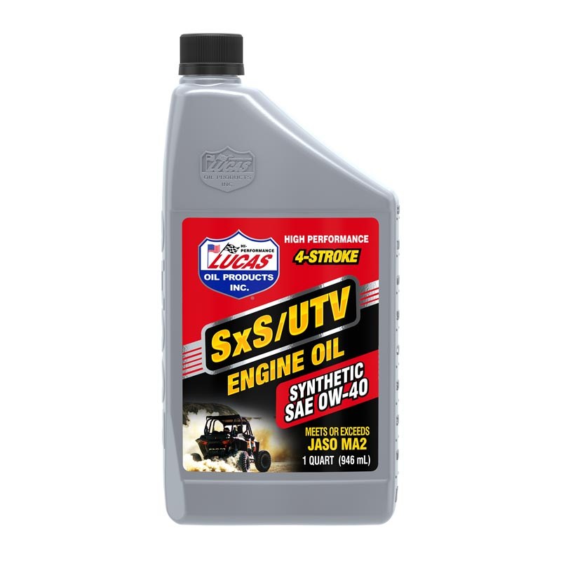 Lucas Oil Oil, SAE 0W-40, Synthetic, 1 Quart Bottle, Single – 11200