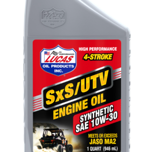 Lucas Oil Oil, SAE 10W-30, Synthetic, 1 Quart Bottle, Single – 11204