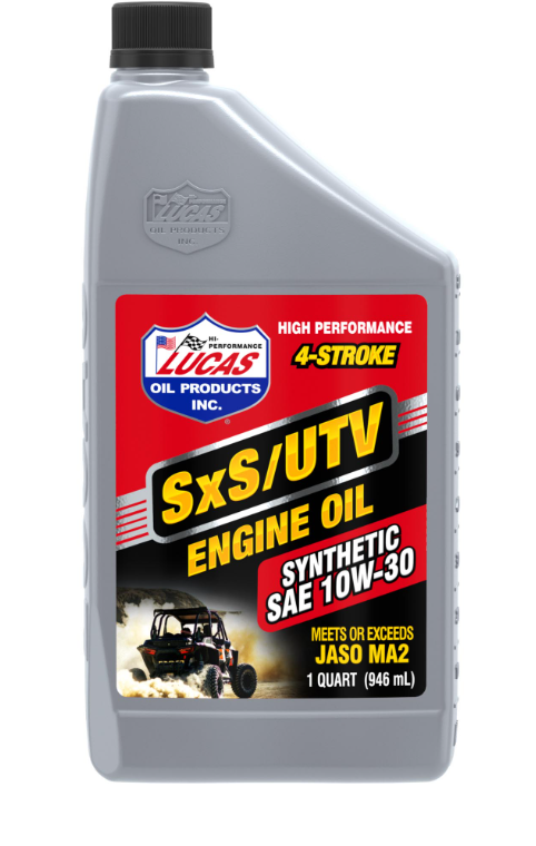 Lucas Oil Oil, SAE 10W-30, Synthetic, 1 Quart Bottle, Single – 11204