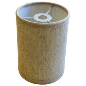 Lasalle Bristol Interior Light Shade, Barrel, 5 Inch Diameter X 6 Inch Height, Beige, Fabric, Single – 410110009025RT