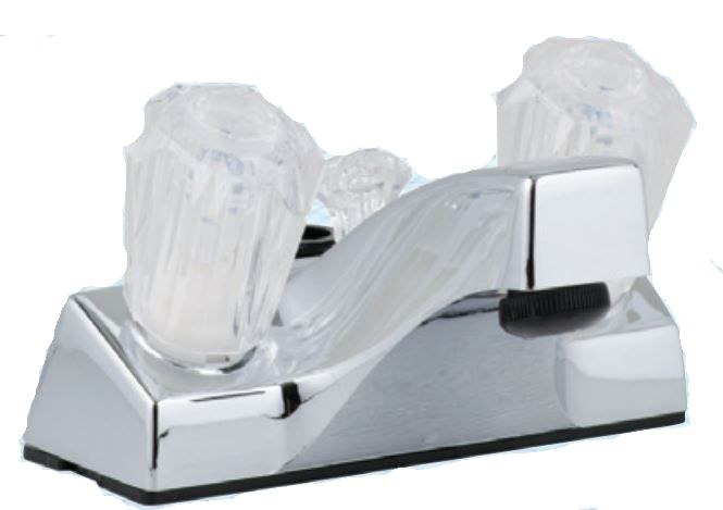 Lasalle Bristol Faucet Handle, Fits Utopia Brand Faucets, Diverter Knob, Clear, Set of 2 – 39002