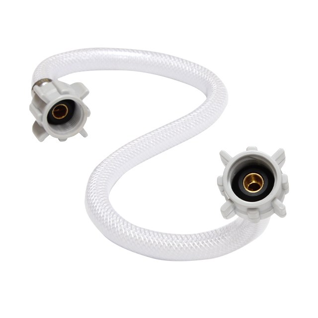 Lasalle Bristol Faucet Water Supply Line, Utopia, 1/2 Inch Fip X 1/2 Inch Fip X 20 Inch Length, White, Braided PVC – 23UT14181LF