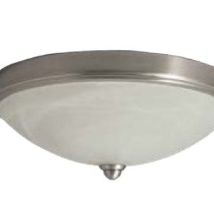 Lasalle Bristol Interior Light – LED, Ceiling Light, 12 Volt, Round, 10 Inch Diameter X 5 Inch Height, Satin Nickel Finish – GSAMD5397