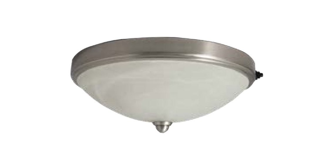 Lasalle Bristol Interior Light – LED, Ceiling Light, 12 Volt, Round, 10 Inch Diameter X 5 Inch Height, Satin Nickel Finish – GSAMD5397