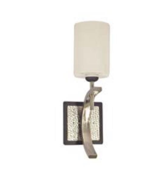 Lasalle Bristol Interior Light, LED Wall Light, 5 Inch Width X 6-1/2 Inch Height, 12 Volt/ 3.5 Watt, Satin Nickel, Single, With Switch – GSAMD5416