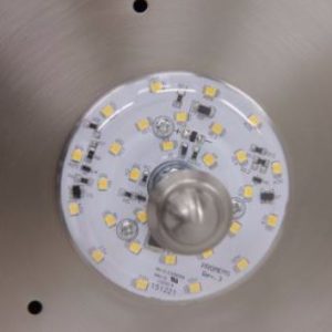 Lasalle Bristol Interior Light – LED, Ceiling Light, 12 Volt, Round, 10 Inch Diameter, 30 LED, Satin Nickel Finish, Glass Sold Separately – GSD5347