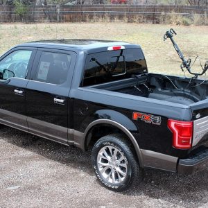 Lets Go Aero Bike Rack, Half Nelson, Truck Bed Mount, Holds 2 Bikes, 35 Pound Per Bicycle Weight Capacity, Cradle System with Straps – B01809